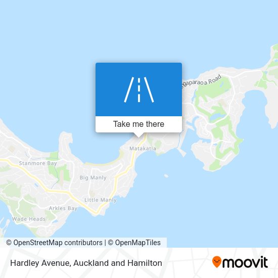 Hardley Avenue map
