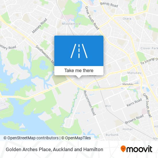 Golden Arches Place map