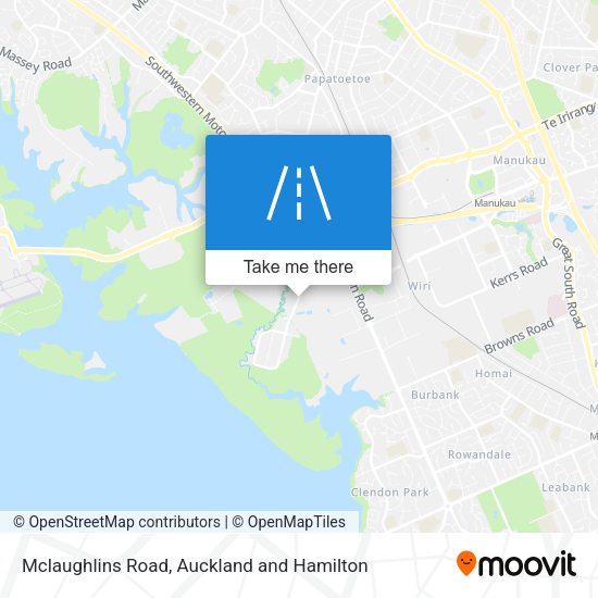 Mclaughlins Road map