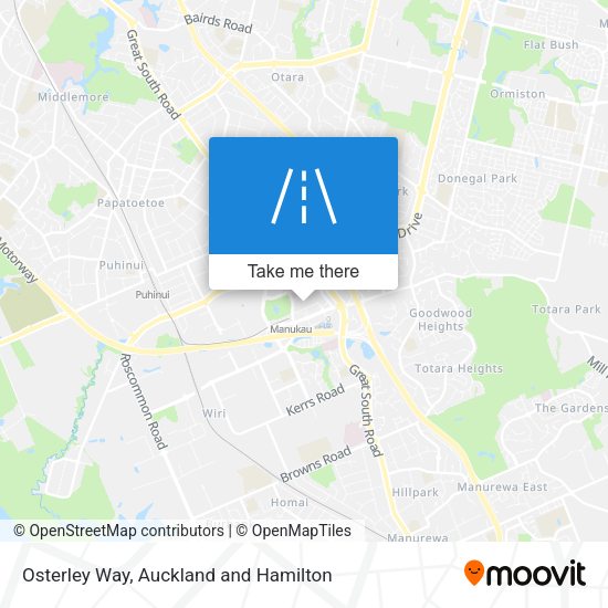 Osterley Way map