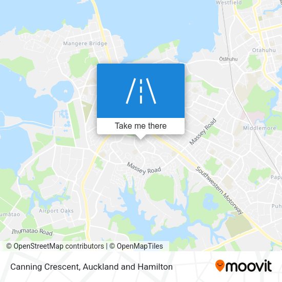 Canning Crescent map