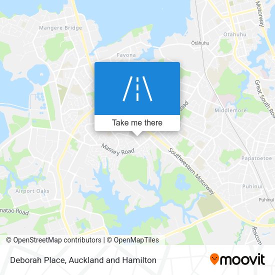 Deborah Place map