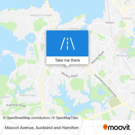 Mascot Avenue map