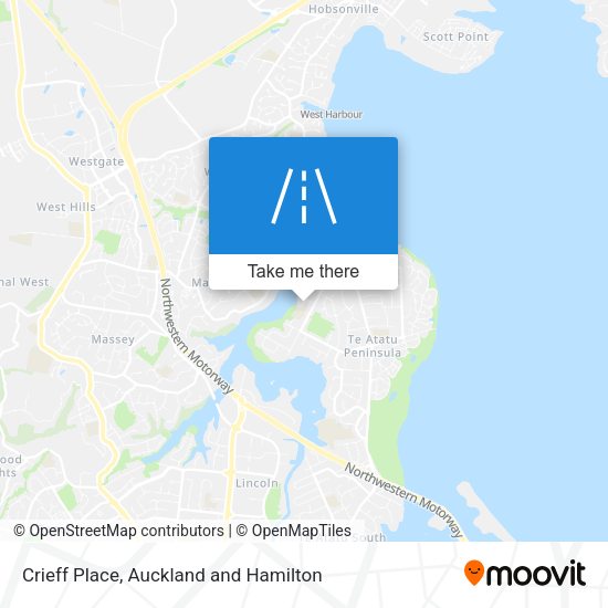 Crieff Place map