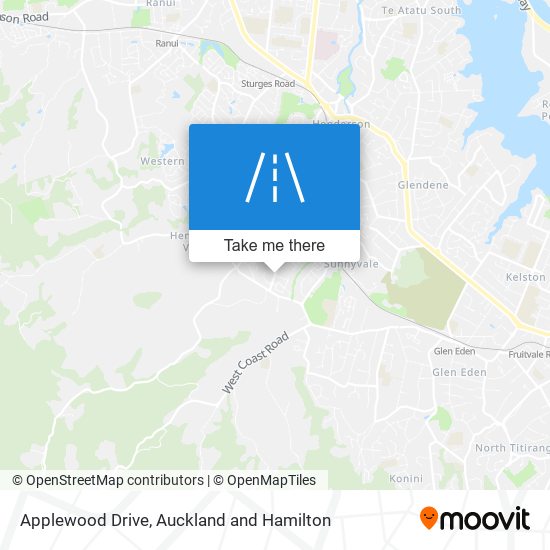 Applewood Drive map