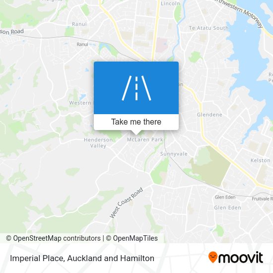 Imperial Place map