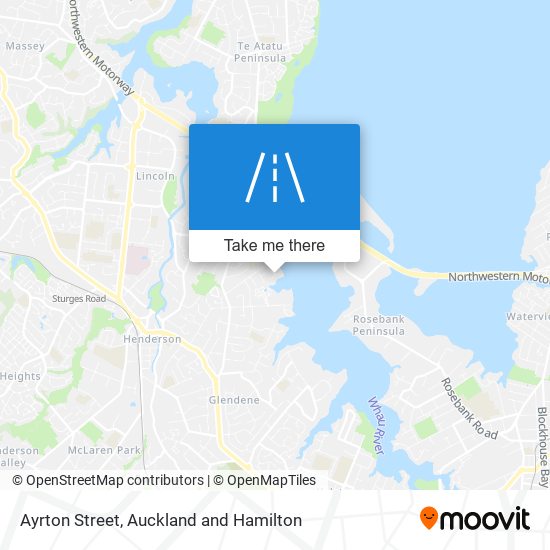 Ayrton Street map