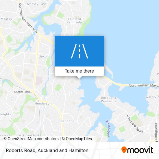 Roberts Road map
