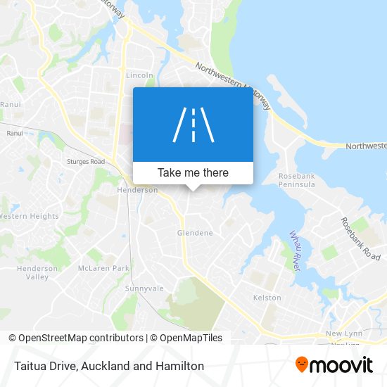 Taitua Drive map