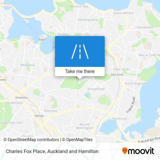 Charles Fox Place map