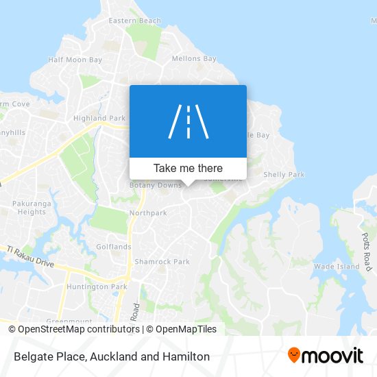 Belgate Place map