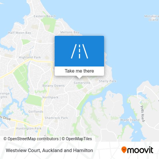 Westview Court map