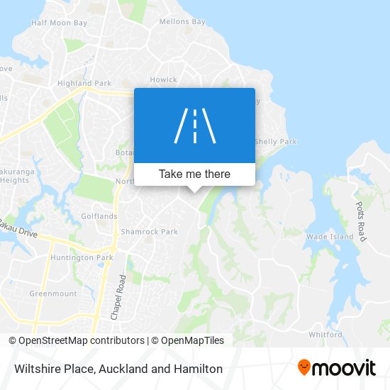 Wiltshire Place map