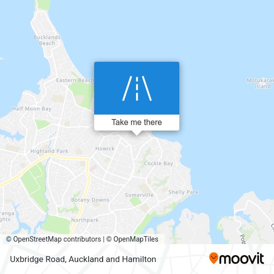 Uxbridge Road map