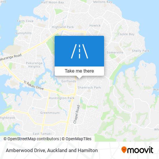 Amberwood Drive map