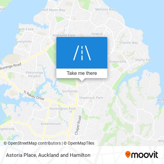 Astoria Place map