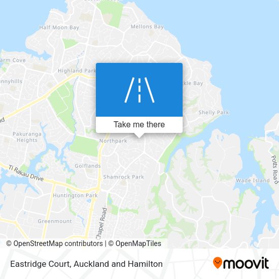 Eastridge Court map