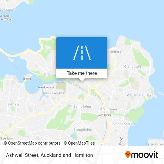 Ashwell Street map