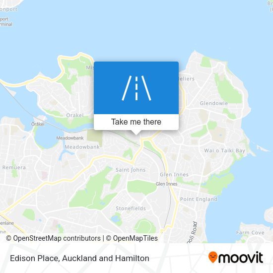 Edison Place map