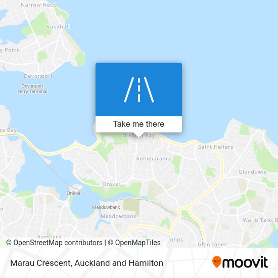 Marau Crescent map