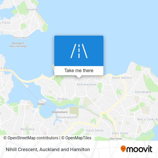 Nihill Crescent map