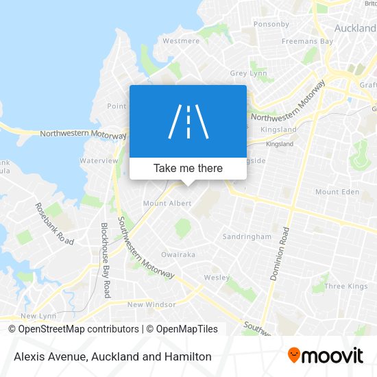 Alexis Avenue map