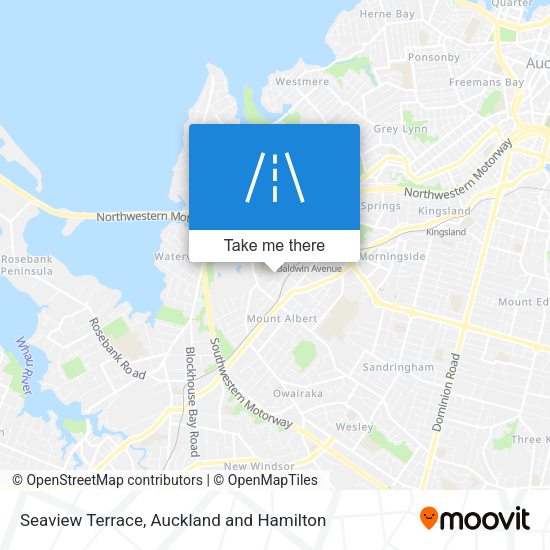 Seaview Terrace map