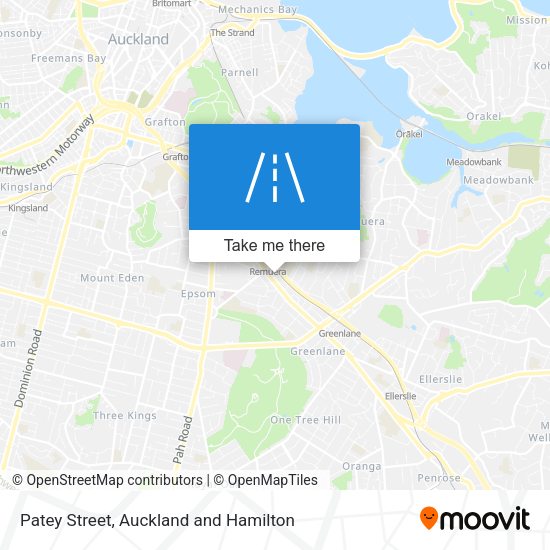 Patey Street map