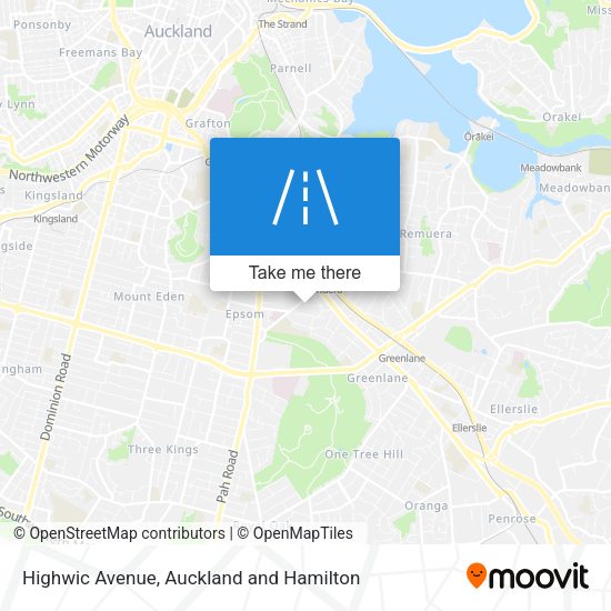 Highwic Avenue map