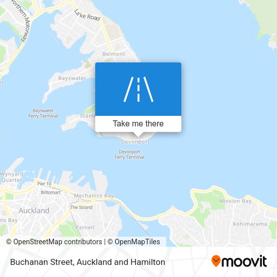 Buchanan Street map