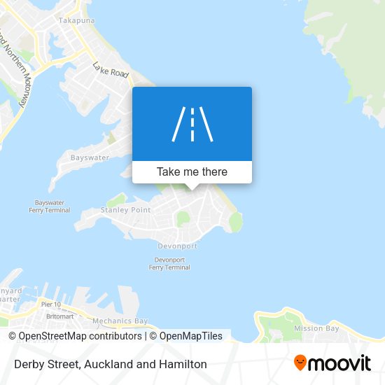 Derby Street map