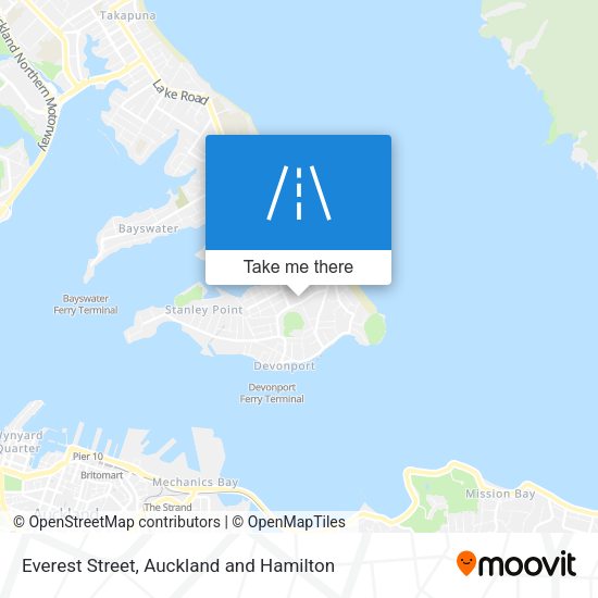 Everest Street map