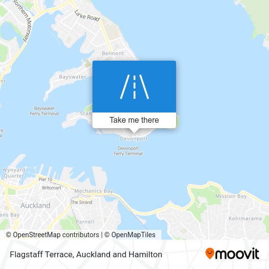 Flagstaff Terrace map