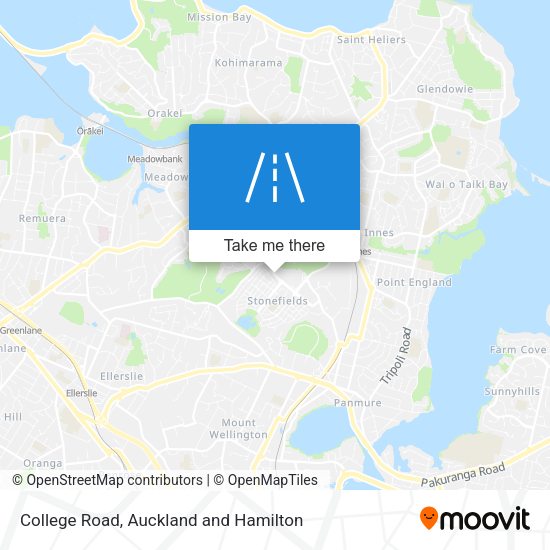 College Road map