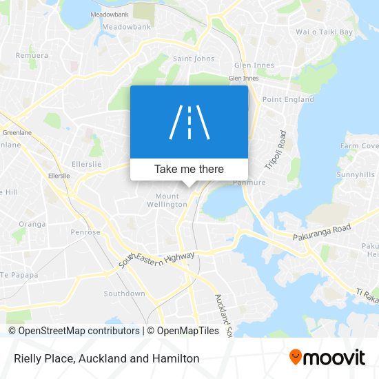 Rielly Place map