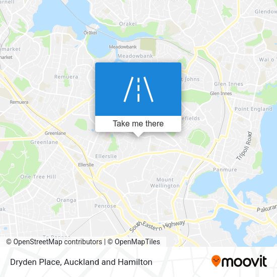 Dryden Place map