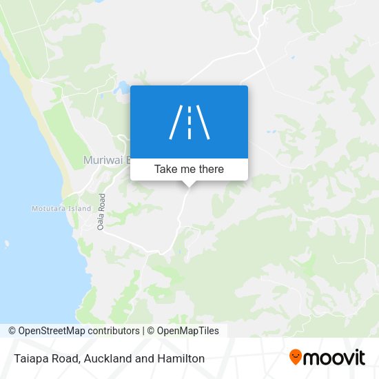 Taiapa Road map