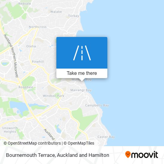 Bournemouth Terrace map