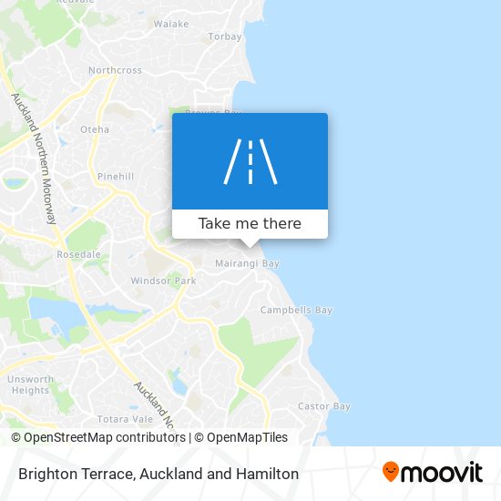 Brighton Terrace map