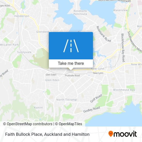 Faith Bullock Place map