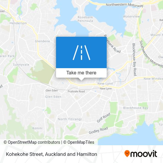 Kohekohe Street map