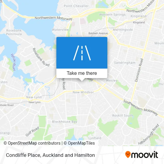 Condliffe Place map
