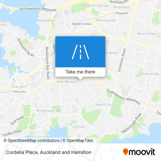 Cordelia Place map