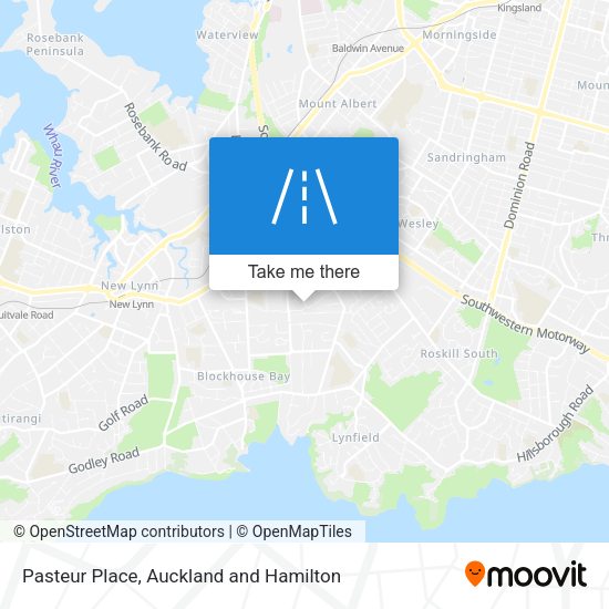 Pasteur Place map