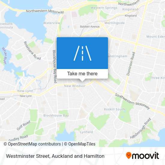 Westminster Street map