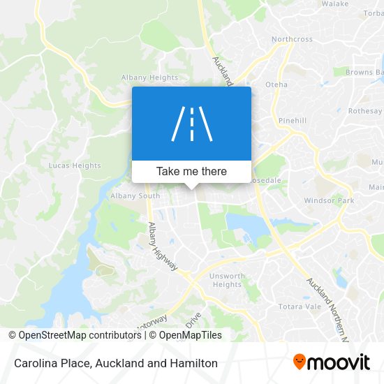 Carolina Place map