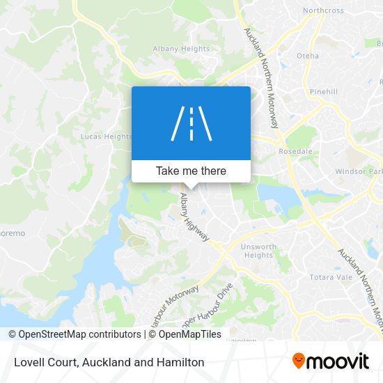 Lovell Court map