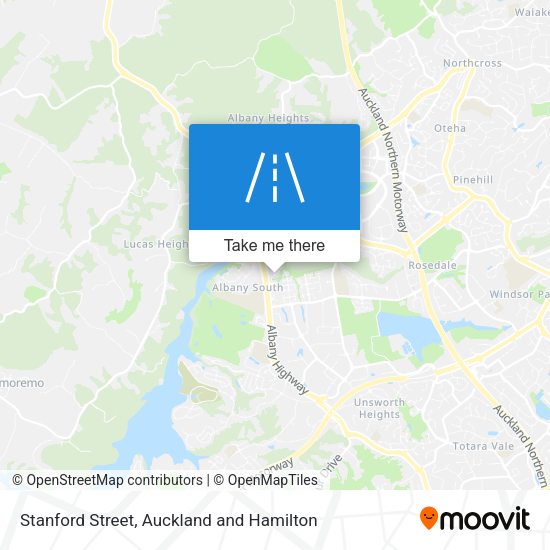 Stanford Street map