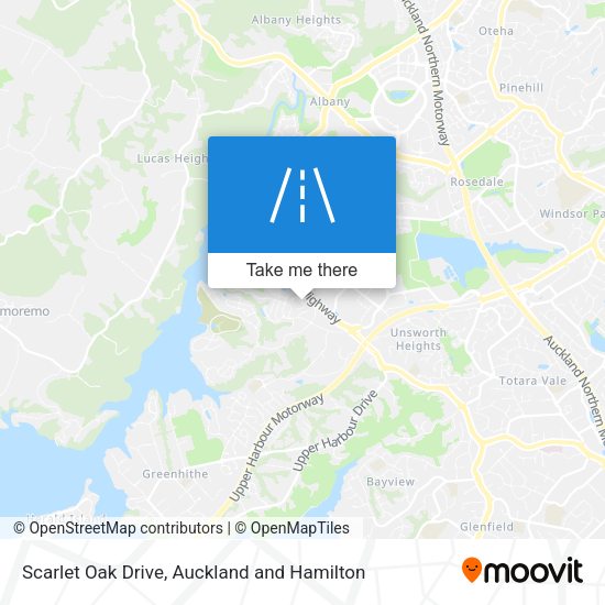 Scarlet Oak Drive map