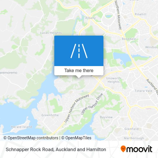 Schnapper Rock Road map